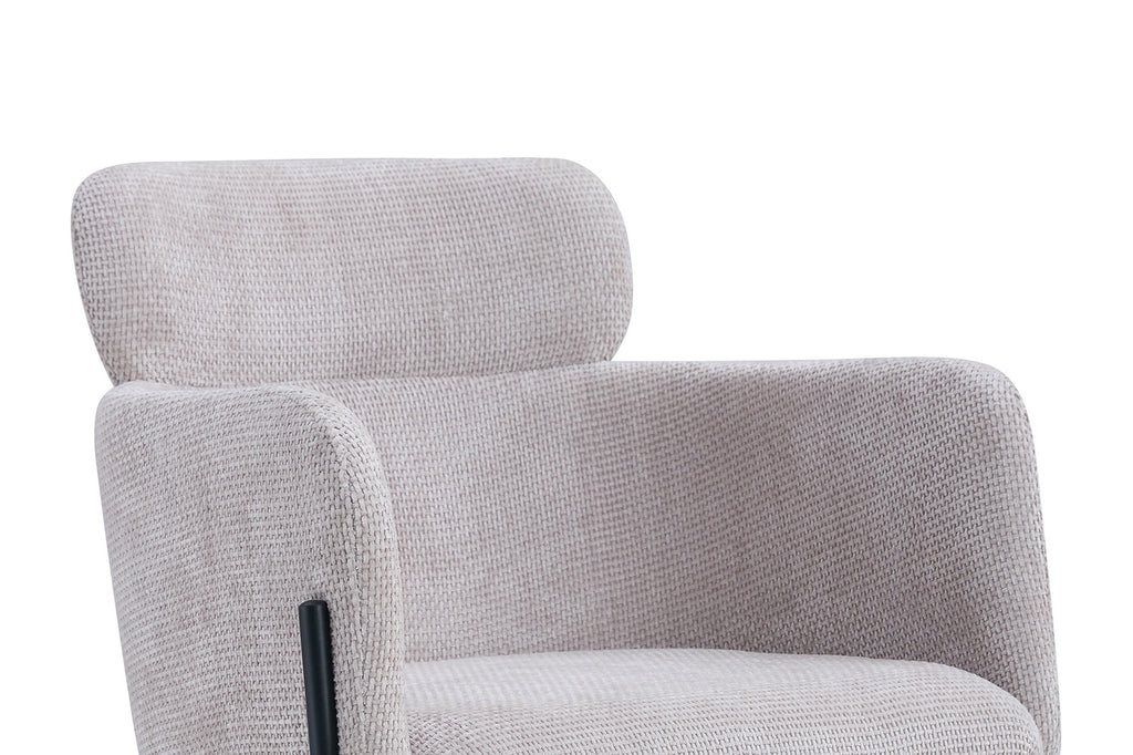 Armstoel 'Naomi' Fabric Beige RS