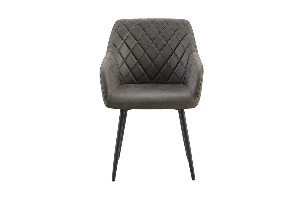 Armstoel 'Peron' Microfiber PU Grey RS