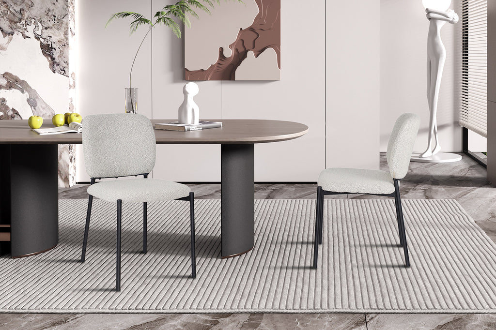 Chaise 'Sophia' Tissu Beige RS