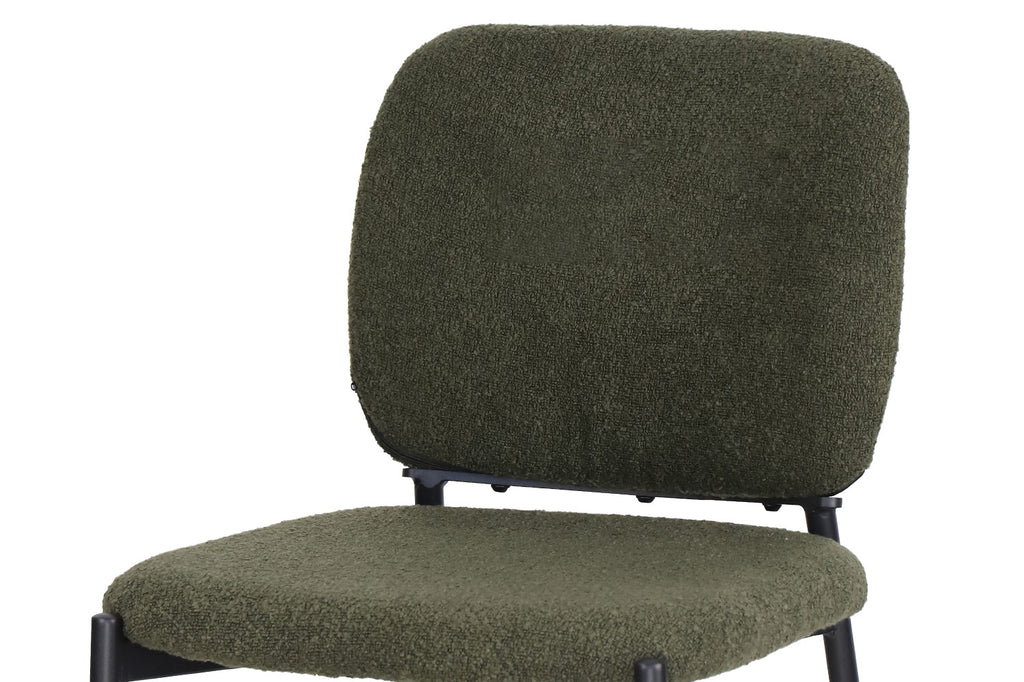 Chaise 'Sophia' Tissu Vert RS