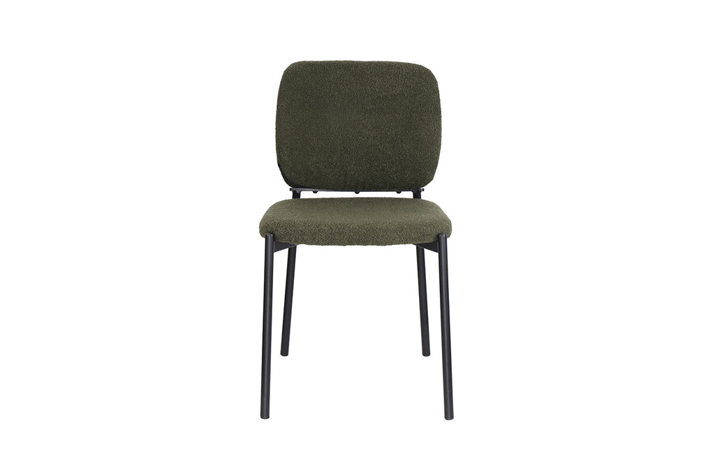 Chaise 'Sophia' Tissu Vert RS