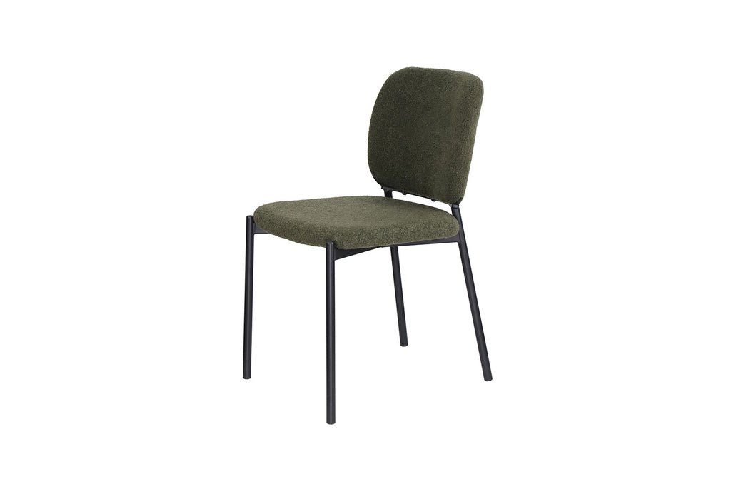 Chaise 'Sophia' Tissu Vert RS