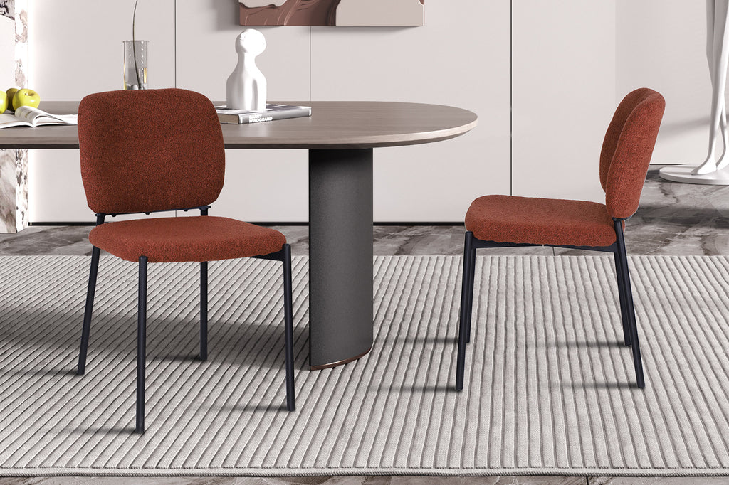 Stoel 'Sophia' Fabric Rust RS