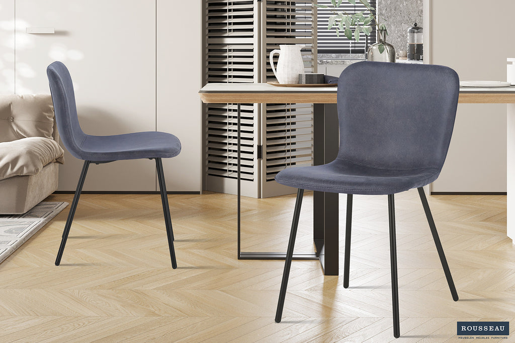 Stoel 'Susan' PU Dark Grey RS