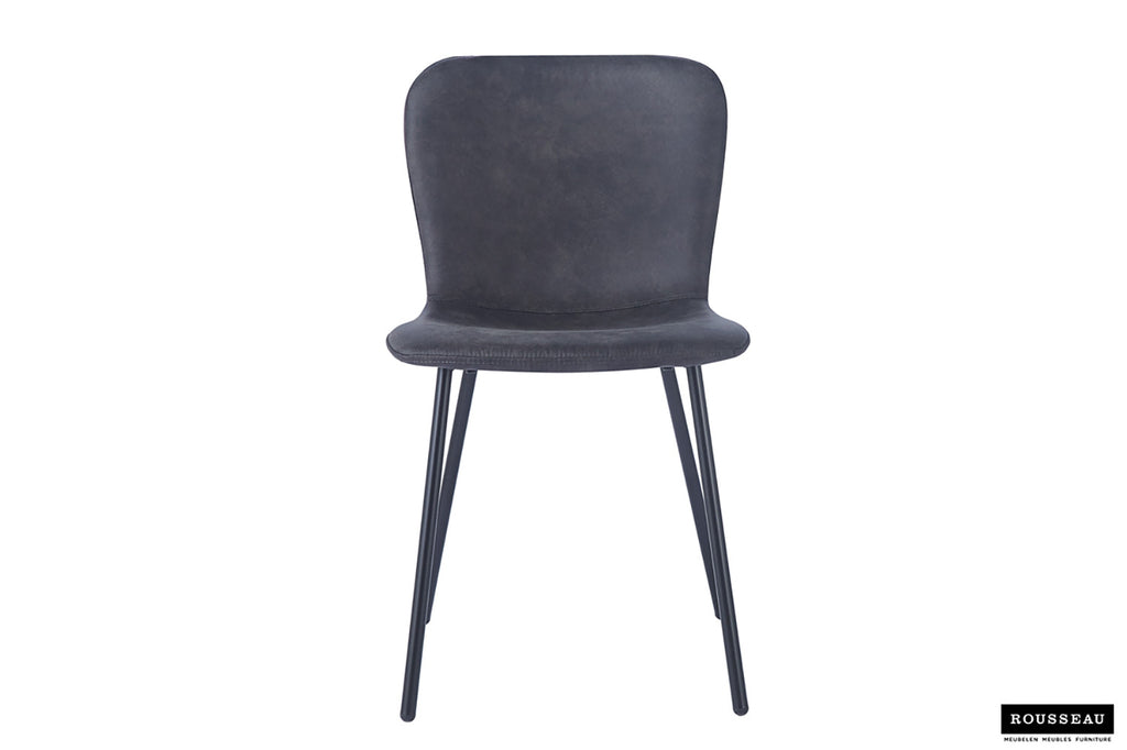 Stoel 'Susan' PU Dark Grey RS