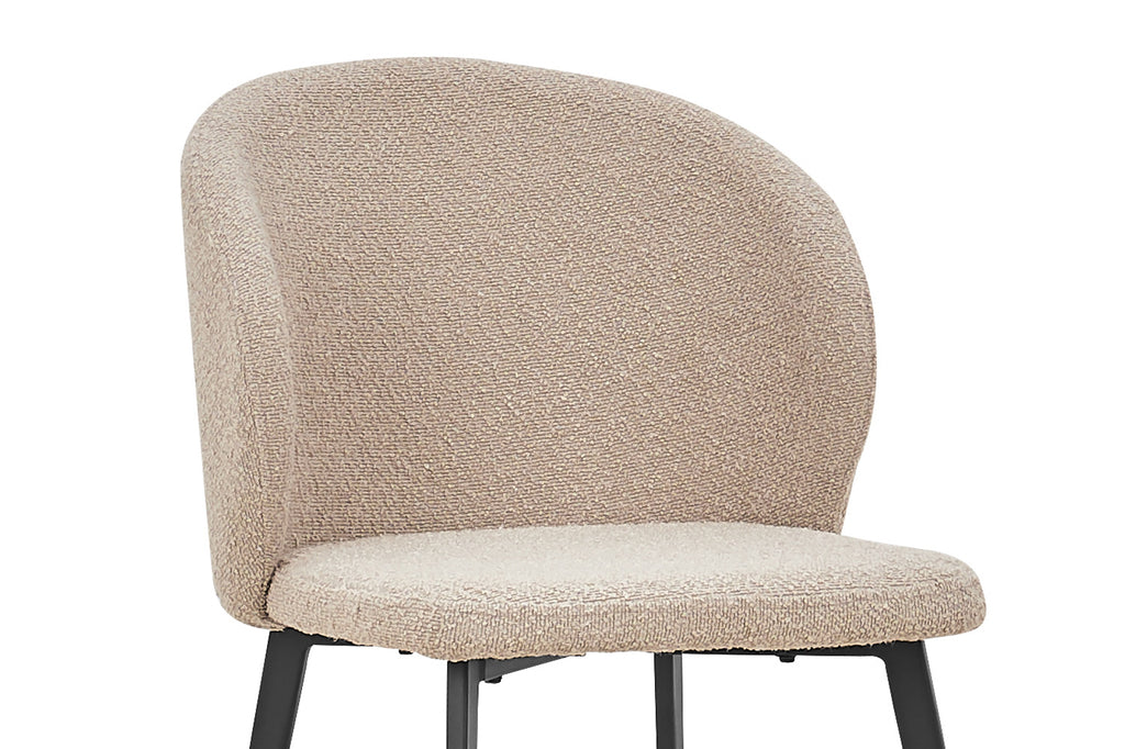 Chaise 'Toledo' Bouclé Sable RS