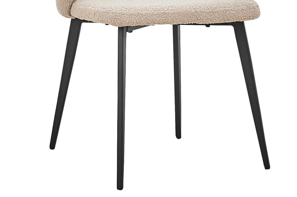 Chaise 'Toledo' Bouclé Sable RS