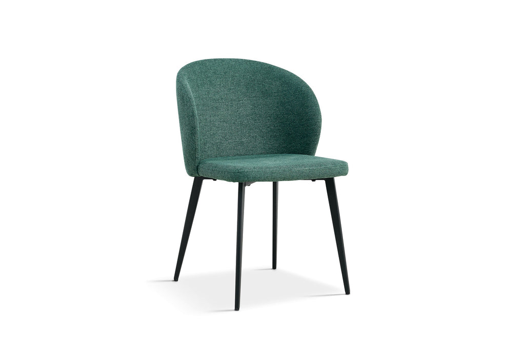 Chaise 'Toledo' Tissu Vert RS