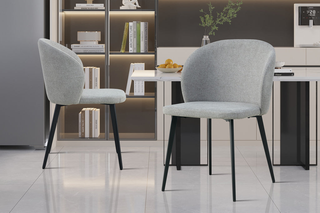 Stoel 'Toledo' Fabric Light Grey RS