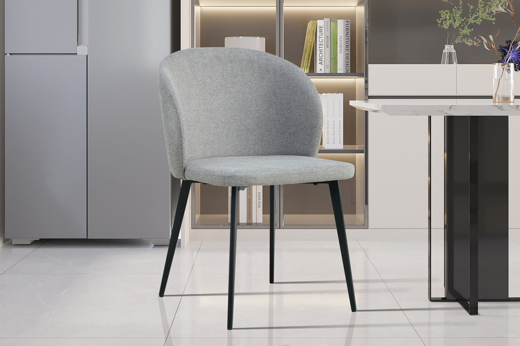 Stoel 'Toledo' Fabric Light Grey RS