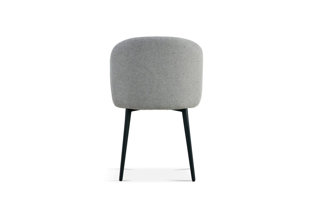 Chaise 'Toledo' Tissu Gris Clair RS