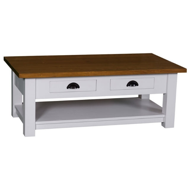 SZMO.PS131 TABLE BASSE AVEC 2 TIROIRS