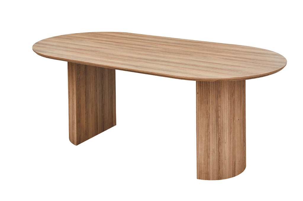 Tafel 'Lagos' 200 cm Ovaal Decor Oude eik RS