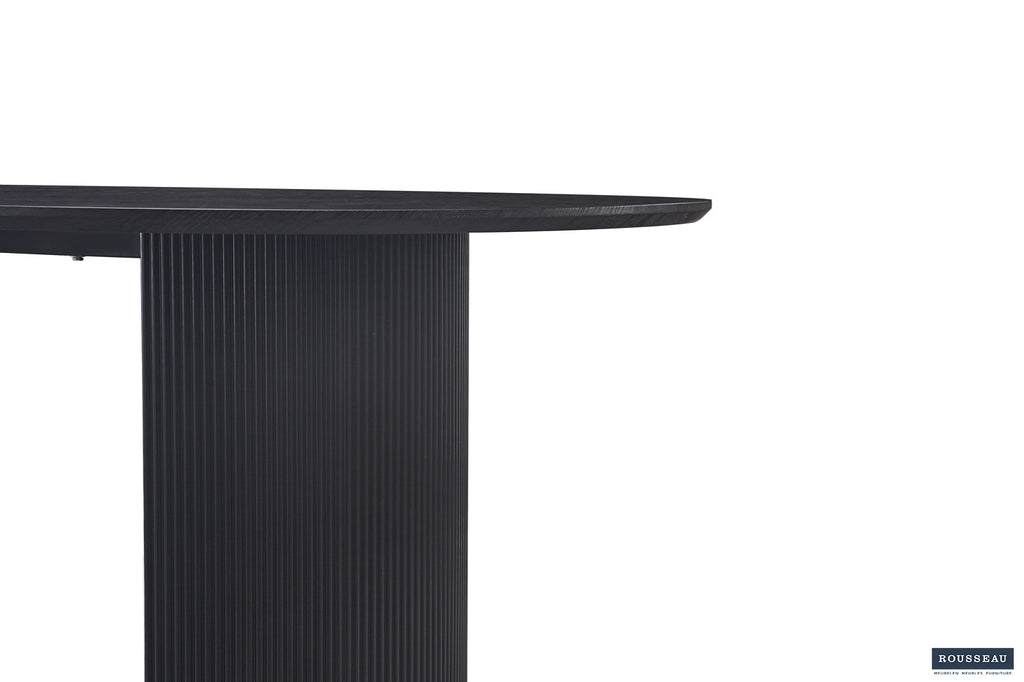 Tafel 'Lagos' 220 cm Ovaal Decor Donkerbruin RS
