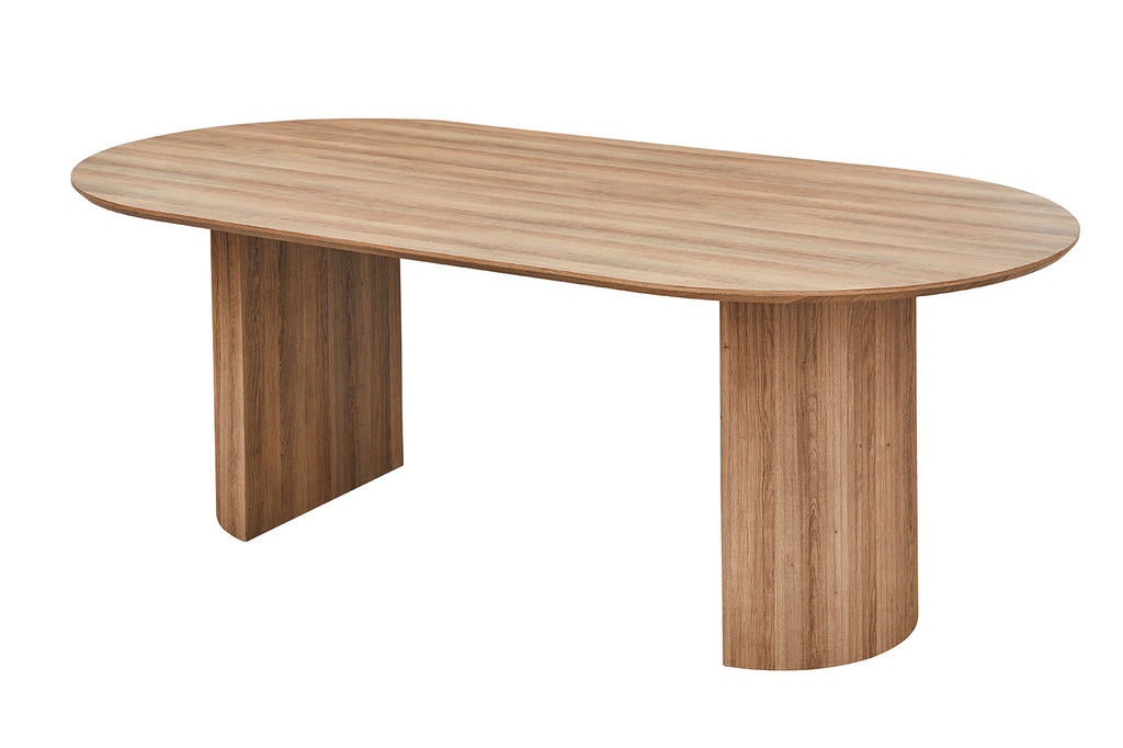 Tafel 'Lagos' 220 ovaal decor oude eik RS