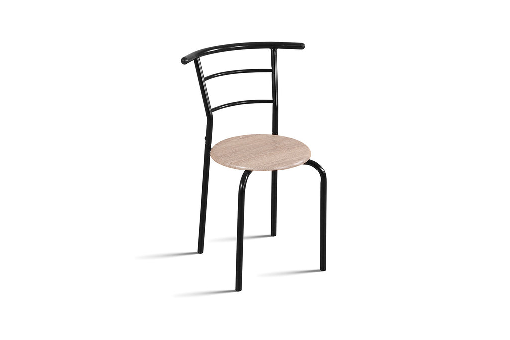 Tafelset 'Adam' Zwart metaal - RS