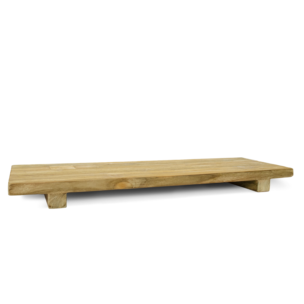 Planche de bain en teck (lot de 2) - BNO