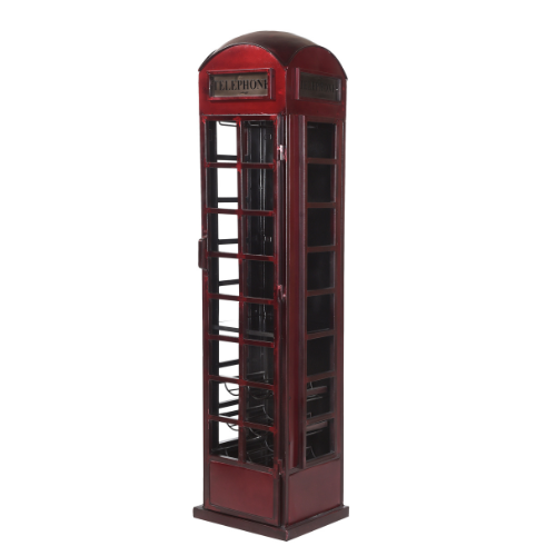 Cabine téléphonique pour cave à vin STF
