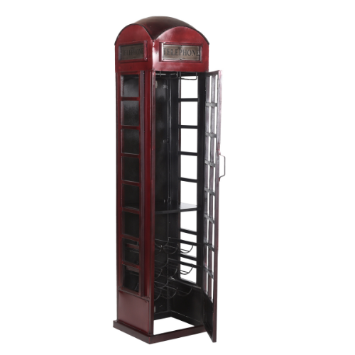 Cabine téléphonique pour cave à vin STF