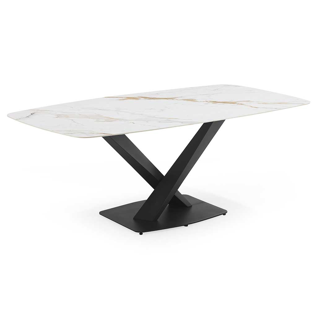 PLATEAU DE TABLE EN PIERRE FRITTÉE BEIGE-240X100-MDL
