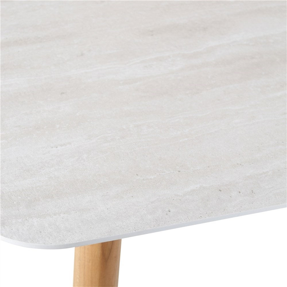 Tuintafel Romeo 240x100 teak naturel - VDC