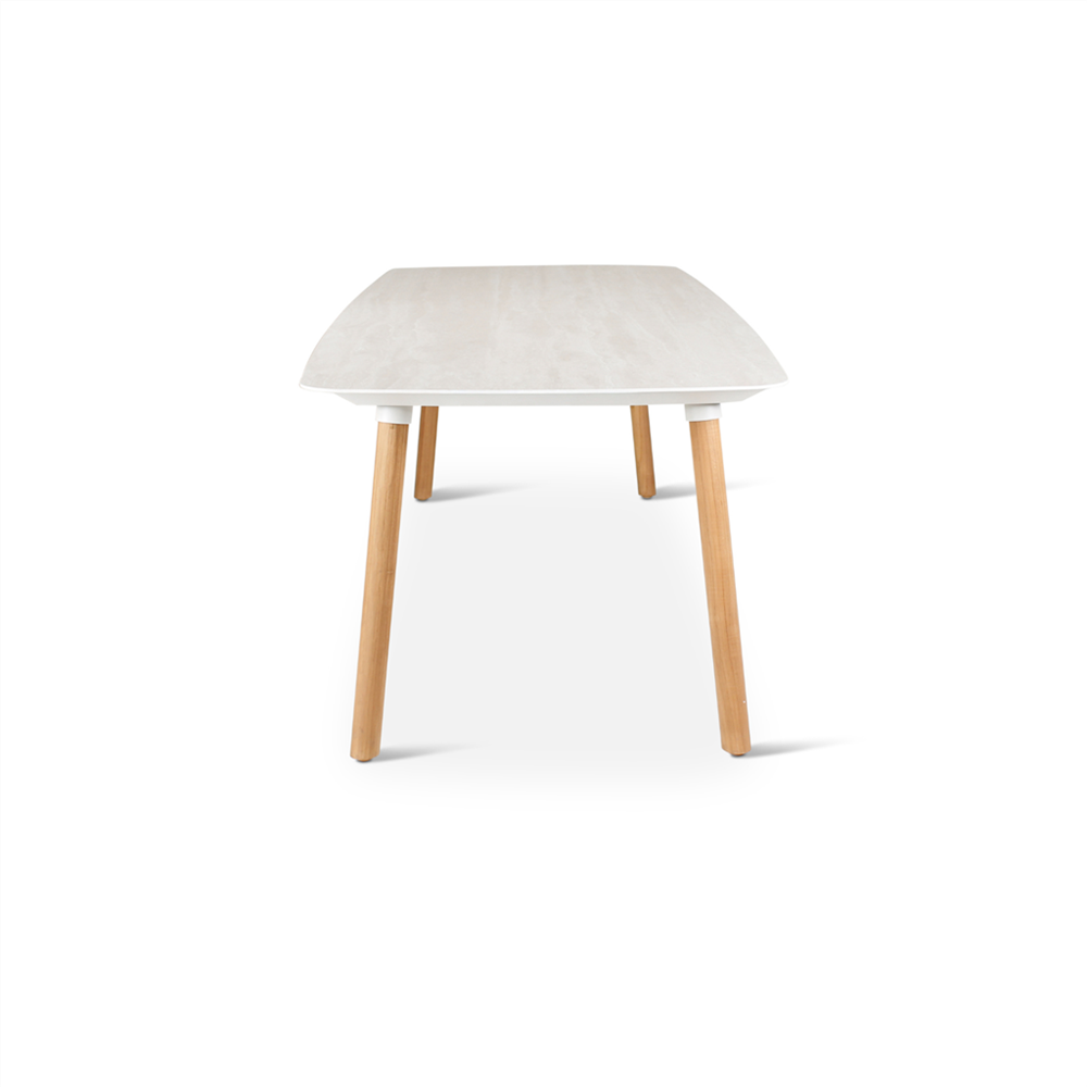 Tuintafel Romeo 240x100 teak naturel - VDC