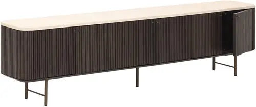 TV-kast Maroon large mahonie - DTP