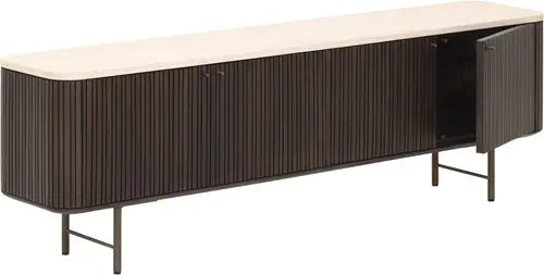 TV-kast Maroon medium mahonie - DTP