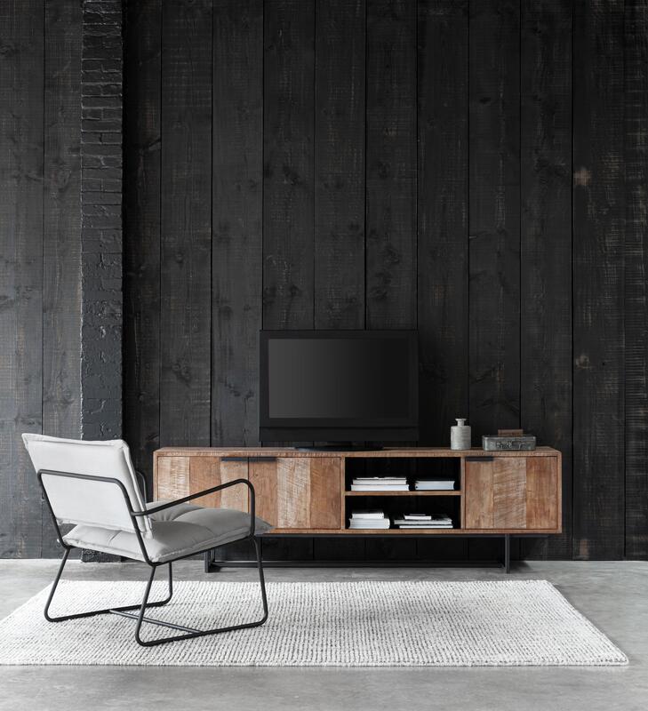 TV-kast Odeon nr.2 DTP - 3 deuren, 2 open vakken