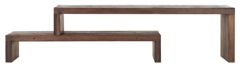 TV-standaard Timber, 2 planken, uitschuifbaar - DTP