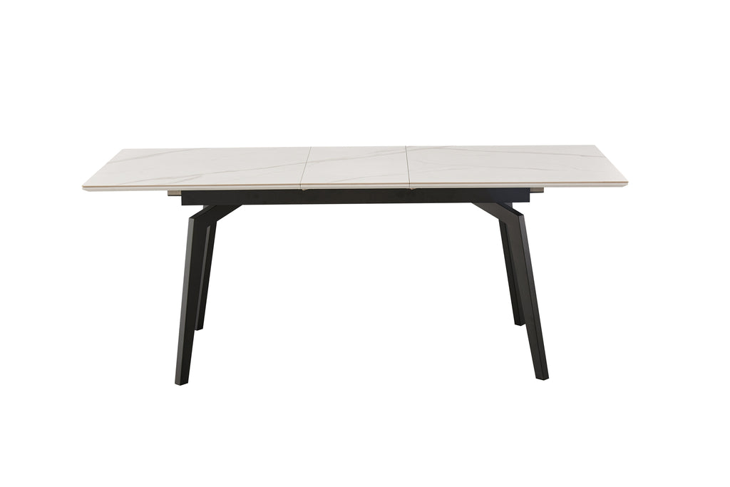 Eettafel Venus 160 verlengbaar wit marmer - RVD