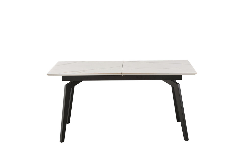 Eettafel Venus 160 verlengbaar wit marmer - RVD