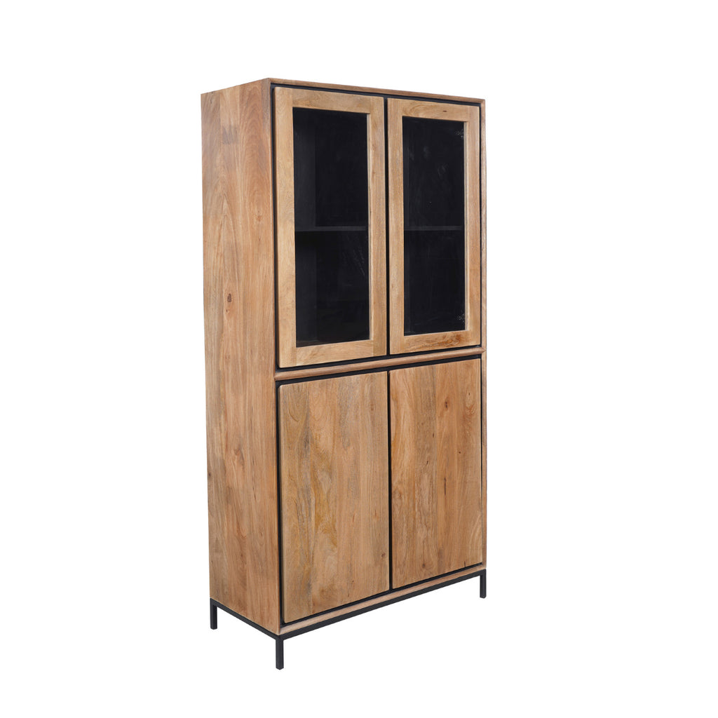 Vitrinekast RichWood | 100 cm - SF