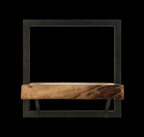 Wandplank Levels 32 mango/metaal HSM
