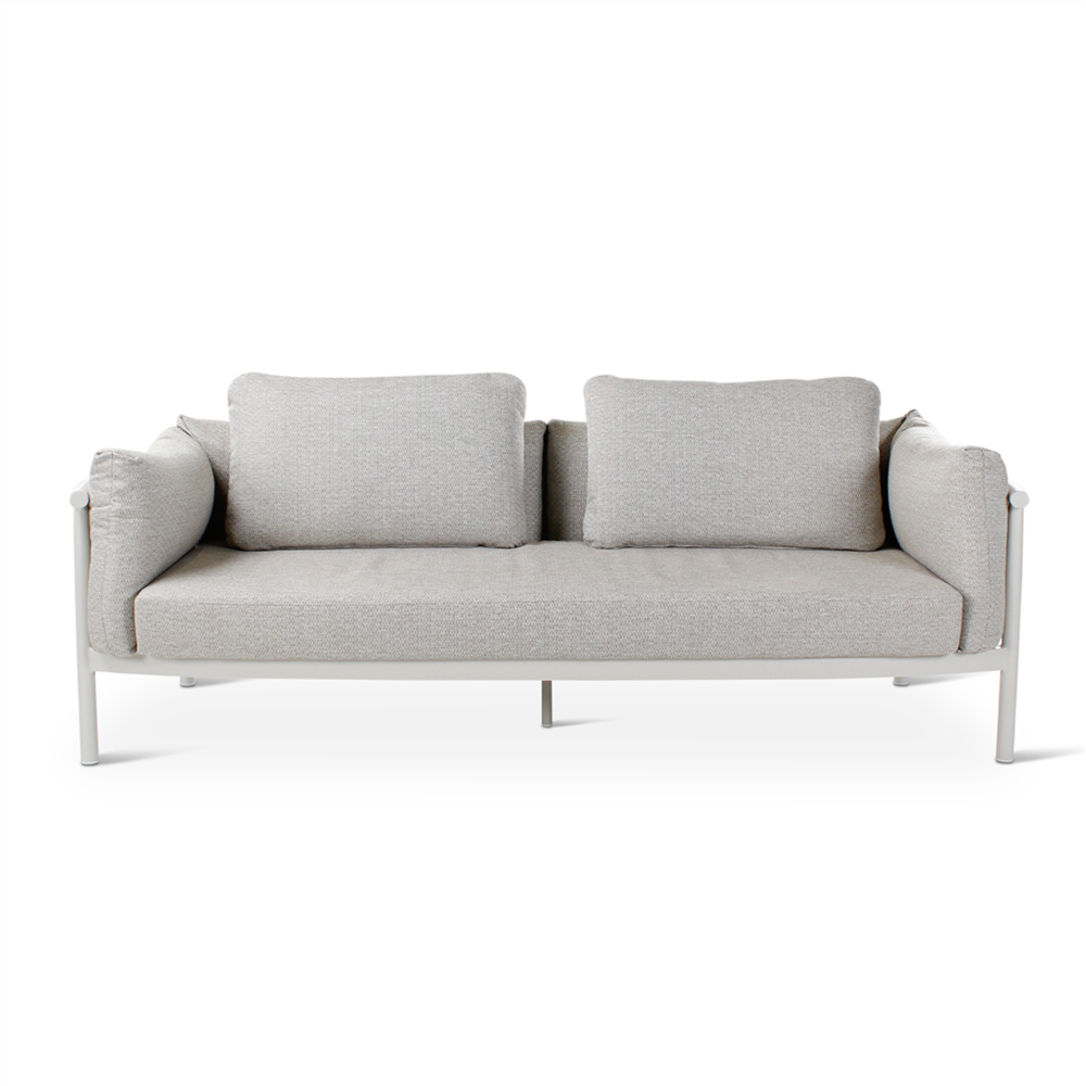 Zetel outdoor Liv 2.5 - alu sand - inclusief kussens Dune + cover - VDC