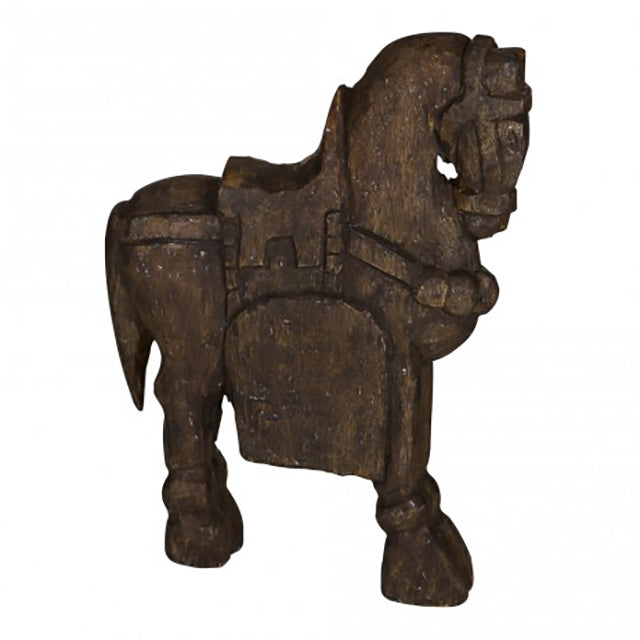 Bangli grey wooden horse PTM666745