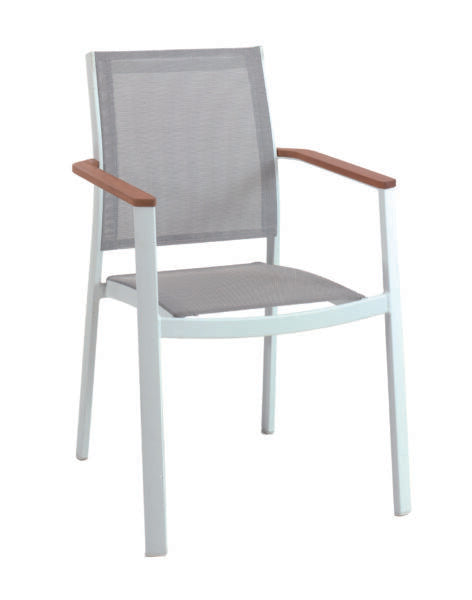 outdoor stapelbare armstoel Bilbao