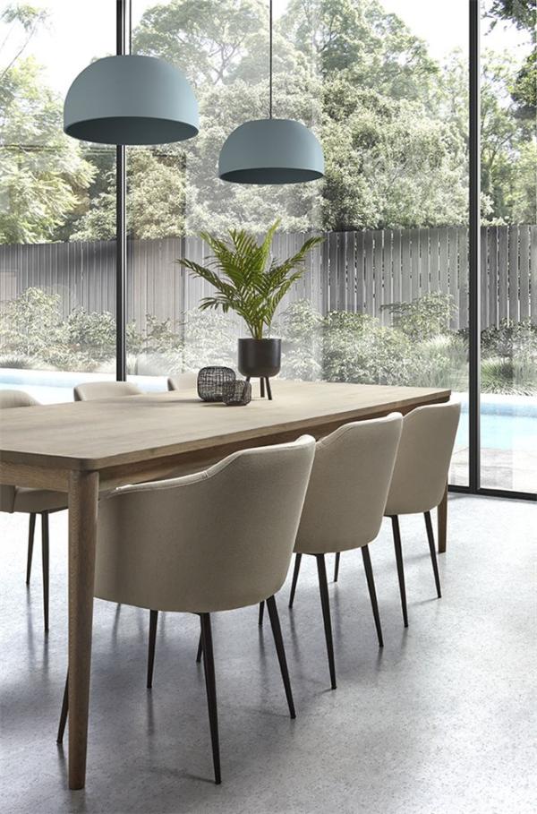 Eettafel Chopin grijs