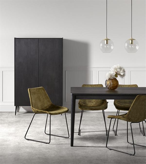 Eettafel Chopin zwart