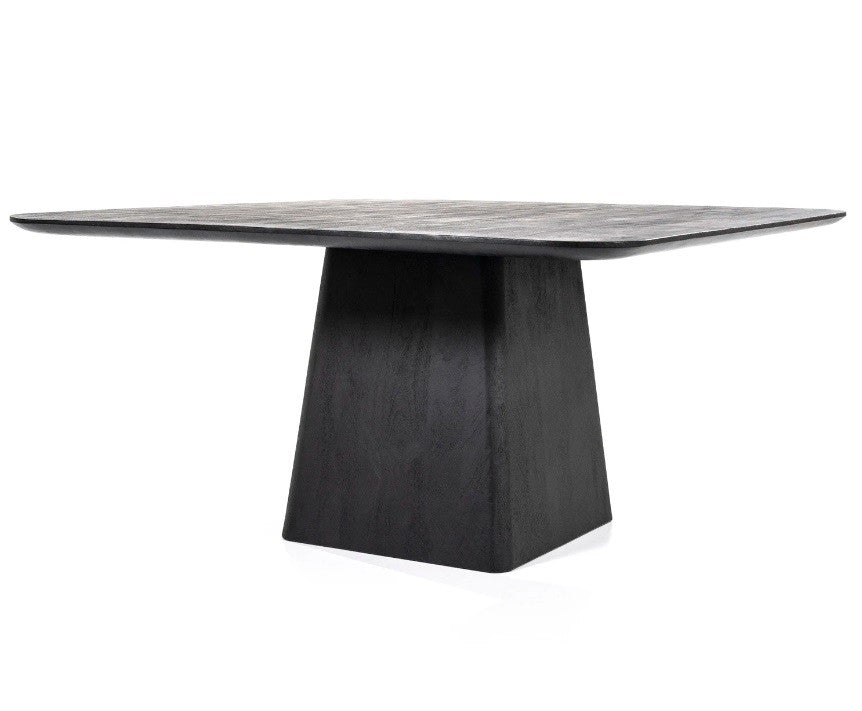 Eettafel Aron vierkant zwart