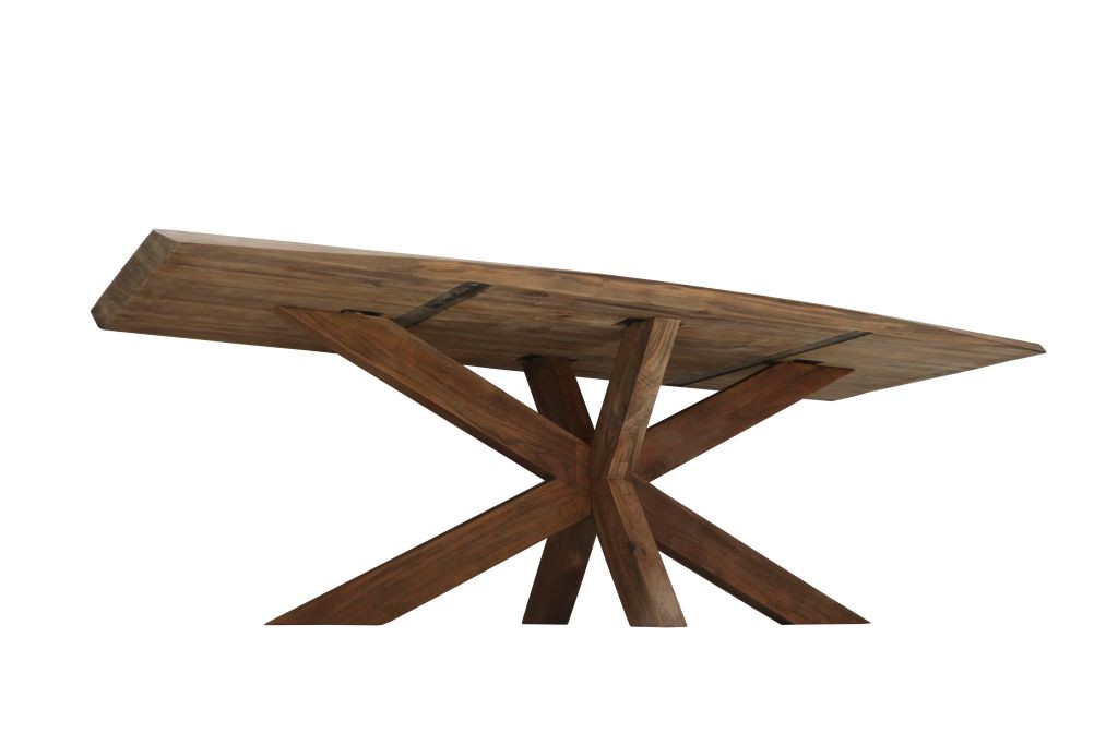 Eettafel Brussels massieve teak