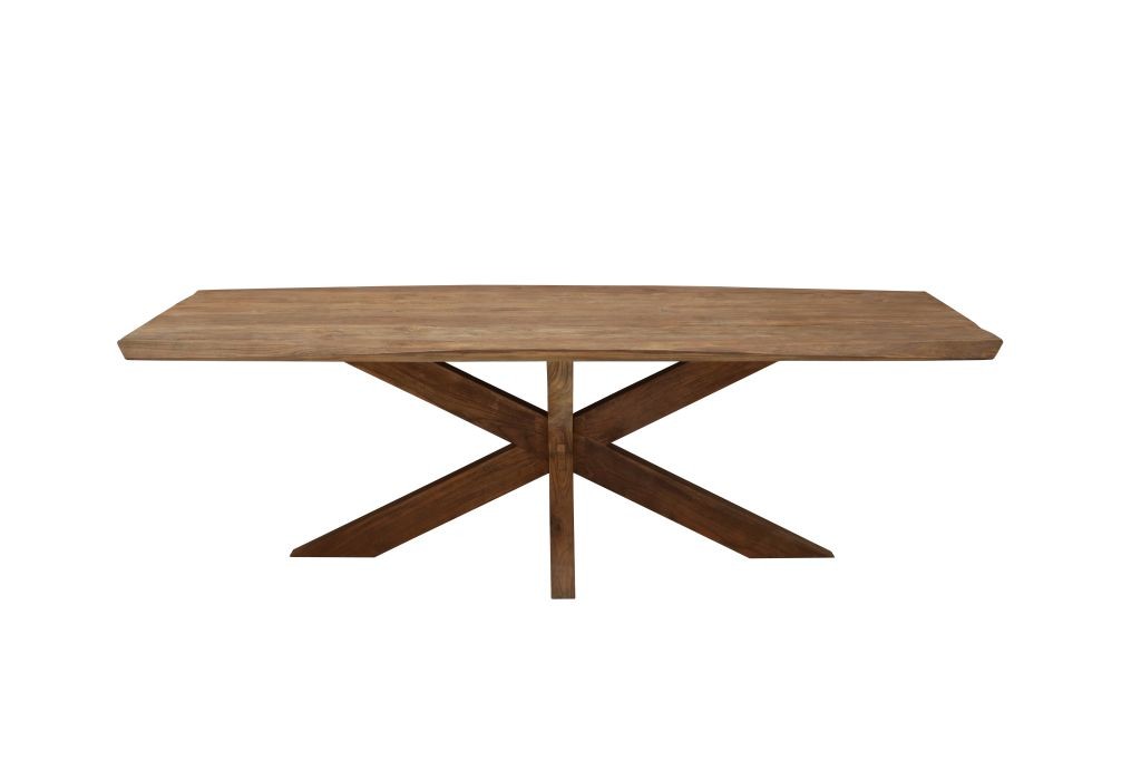 Eettafel Brussels massieve teak