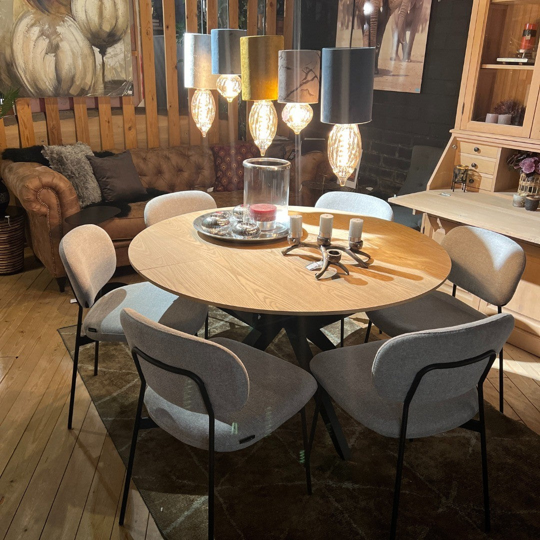 Eettafel Dunes uitschuifbaar met verlengstukken