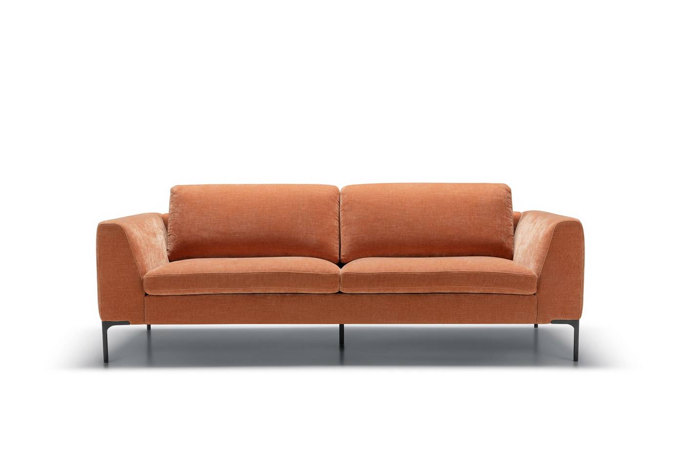 Salonset Elton cognac 2-zit