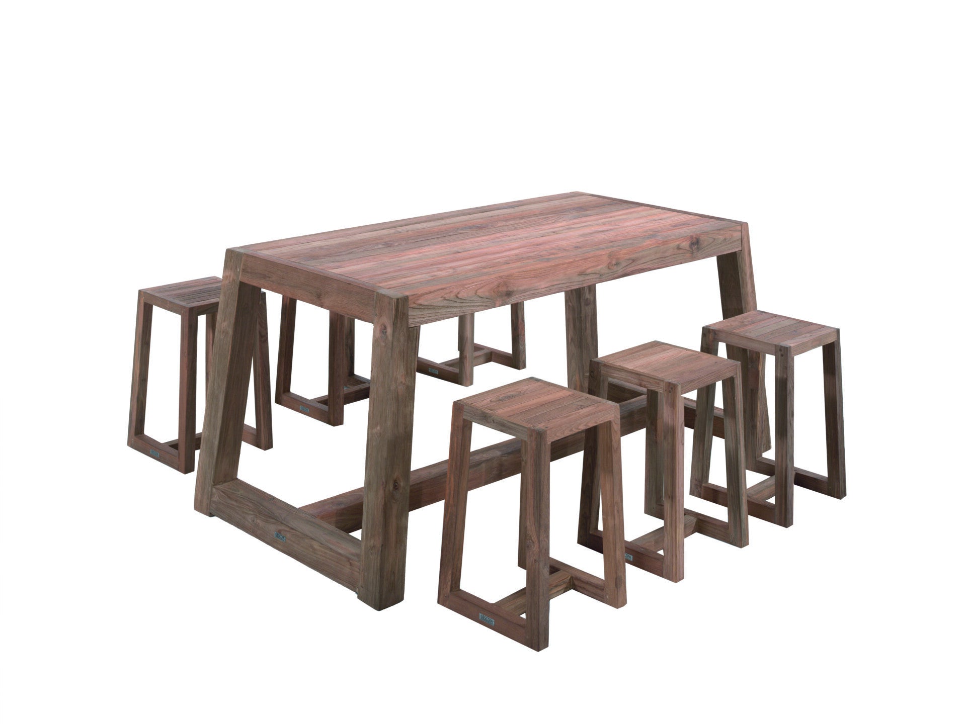 Outdoor barkruk Hermosa teak