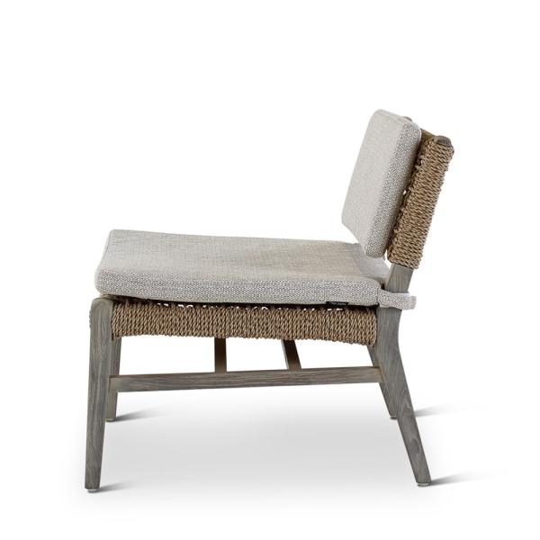 Outdoor loungezetel Naomi - teak ebony of grey