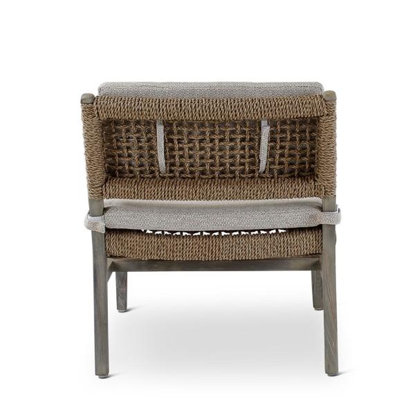 Outdoor loungezetel Naomi - teak ebony of grey