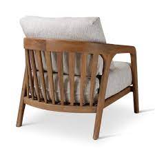 Outdoor loungezetel Lisa - teak naturel