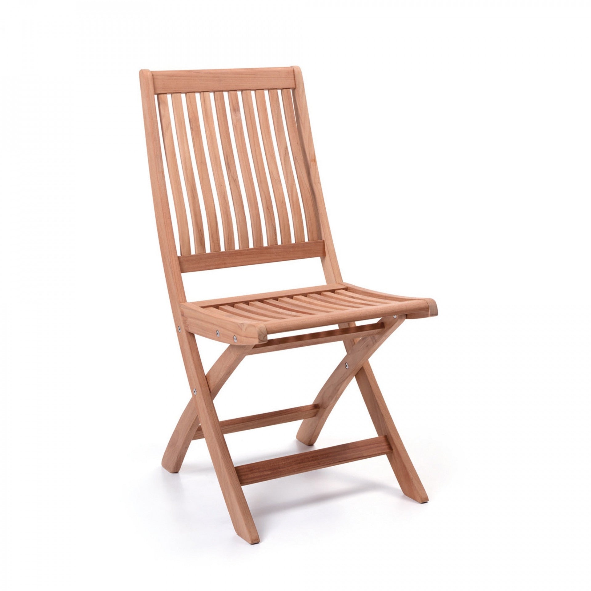 Plooistoel massief teakhout Chester