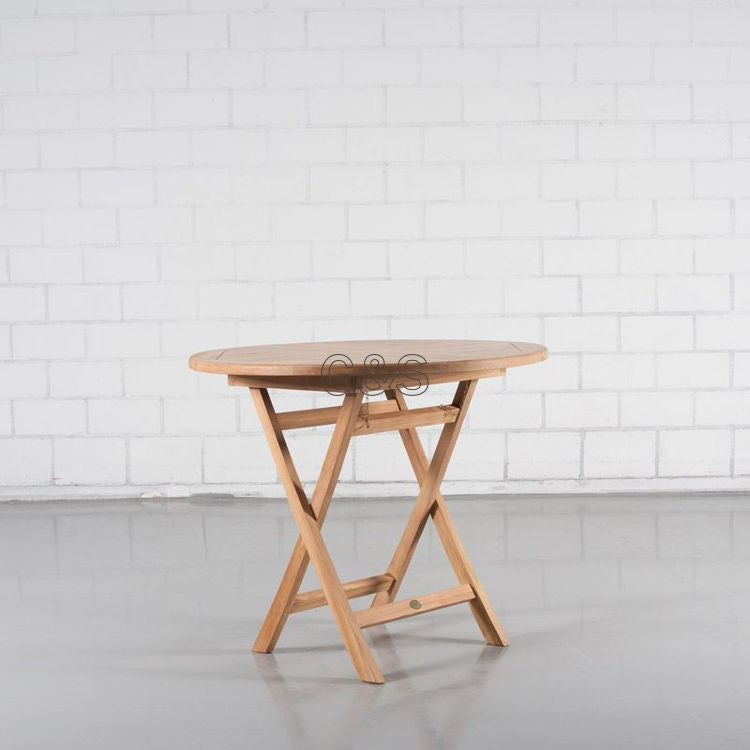 Klaptafel classic rond